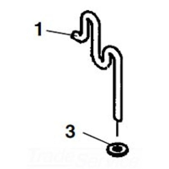K375 Retainer Drum - Durable, Compact Design (6" Length, 4.5" Width, 0.2" Height)