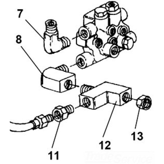 Street Tee 1/2" NPT - Durable Brass Fitting for Reliable Plumbing Connections