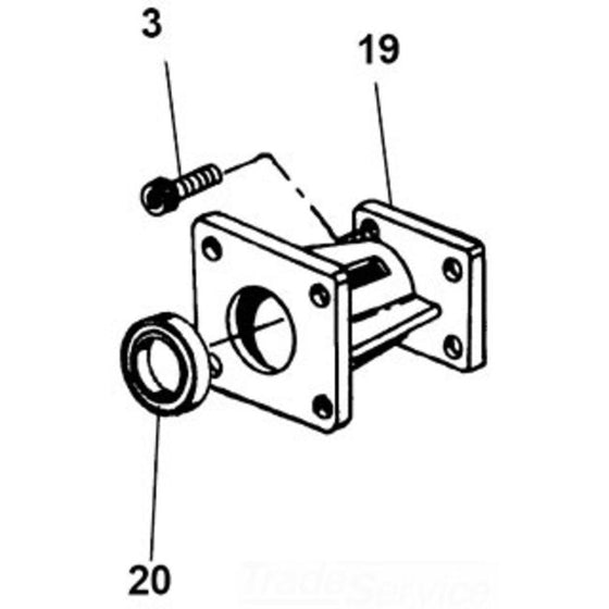 Kj2100 End Cover - Durable Replacement Part for Enhanced Performance and Protection