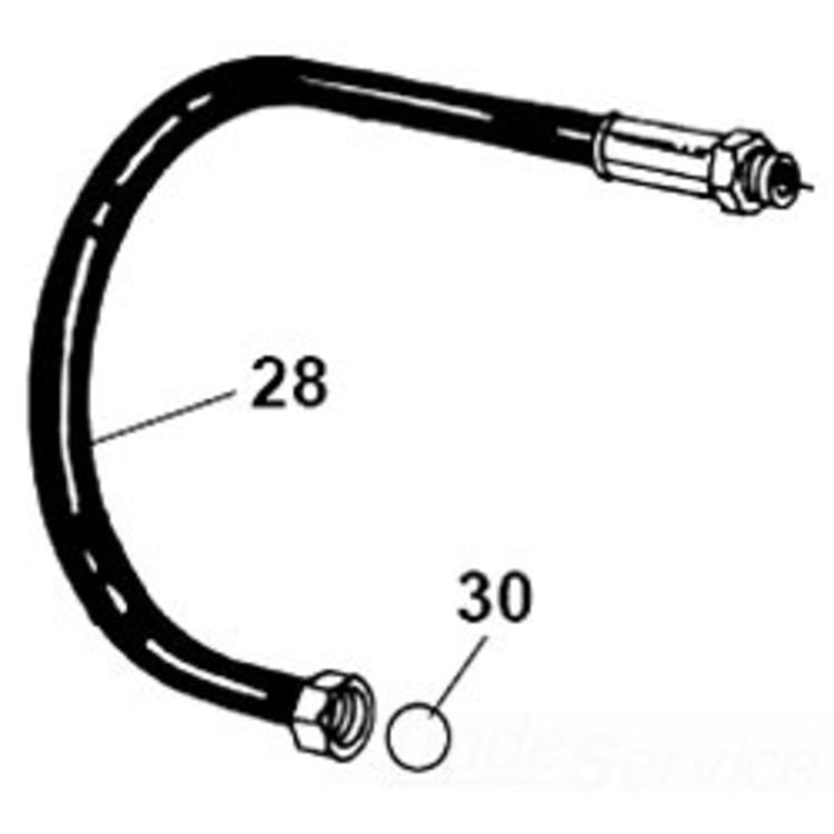 High-Pressure BSPT Hose - 1450 PSI, Durable and Reliable for Heavy-Duty Applications