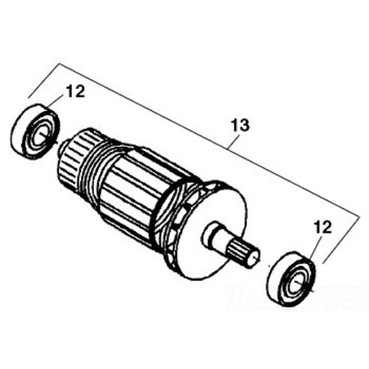 230V Biased CCW Armature for Reliable Performance in Power Tools