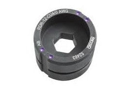 6T Round Copper Die - Compact 2" Length, 1" Height, 1" Width for Precision Cutting