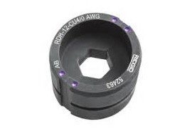 6T Round Copper Die, 1/0 Size - Precision Tool for Reliable Pipe Threading