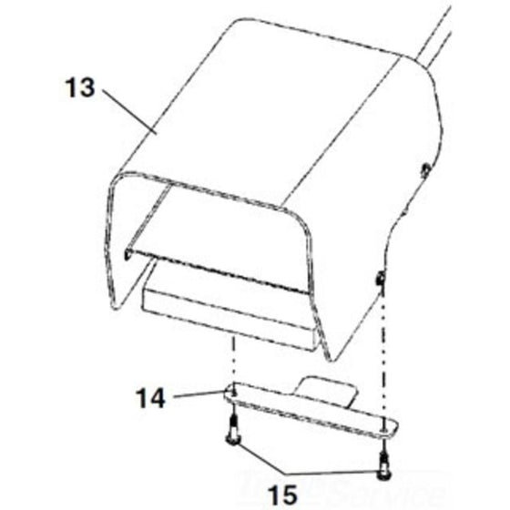 10-24 x 27/32 Screws, Pack of 4 - Durable Fasteners for Versatile Applications