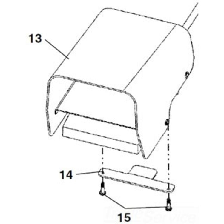 10-24 x 27/32 Screws, Pack of 4 - Durable Fasteners for Versatile Applications