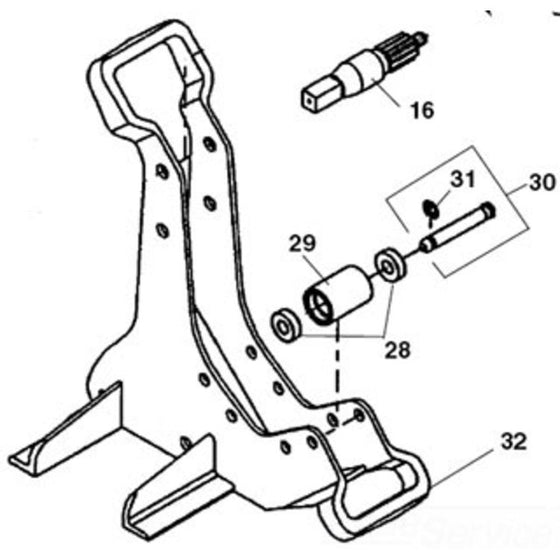 258XL Pipe Cutter - Heavy-Duty Frame for Precise Cutting of Pipes and Tubing