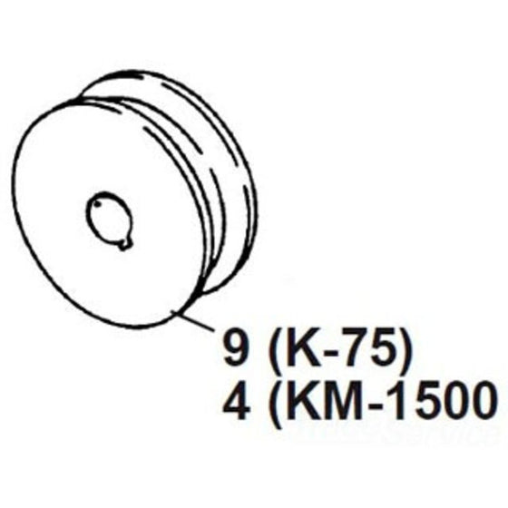 KM9 Pulley with Screw - Durable, High-Performance Tool for Efficient Lifting Solutions