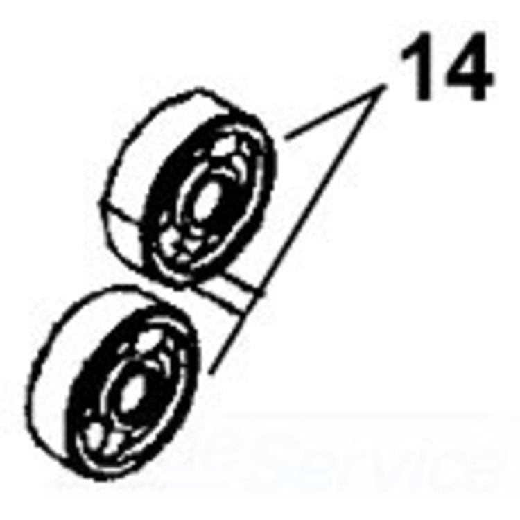 Set of 3 High-Performance Bearings for Smooth Operation and Durability
