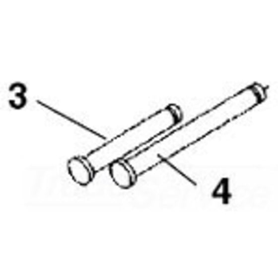 Cross Pin with Retaining Ring - Durable Fastening Solution for Secure Connections