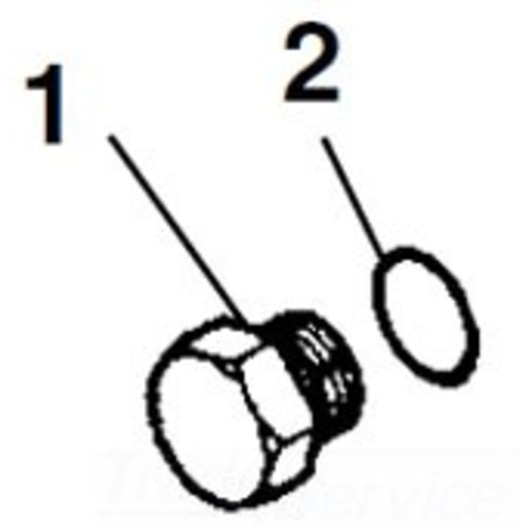 Pack of 6 Durable O-Rings - 2" Length, 2" Width, 0.5" Height for Reliable Sealing