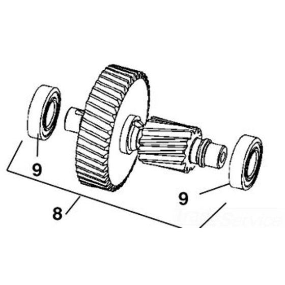 4th Intermediate Gear Assembly - Durable, High-Performance Replacement Part