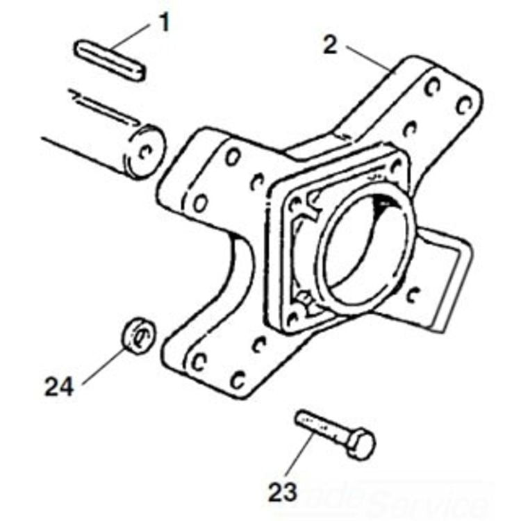 1" Square Key for 1/4" Shafts - Durable Steel Construction, Precision Fit