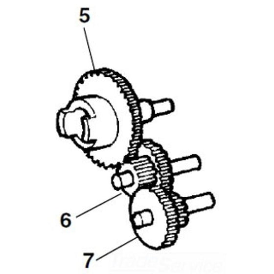 K3800 Gear Assembly - Durable, High-Performance Replacement Part for Efficient Operation