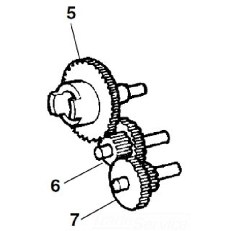 K3800 Second Intermediate Gear Assembly for Reliable Performance and Durability