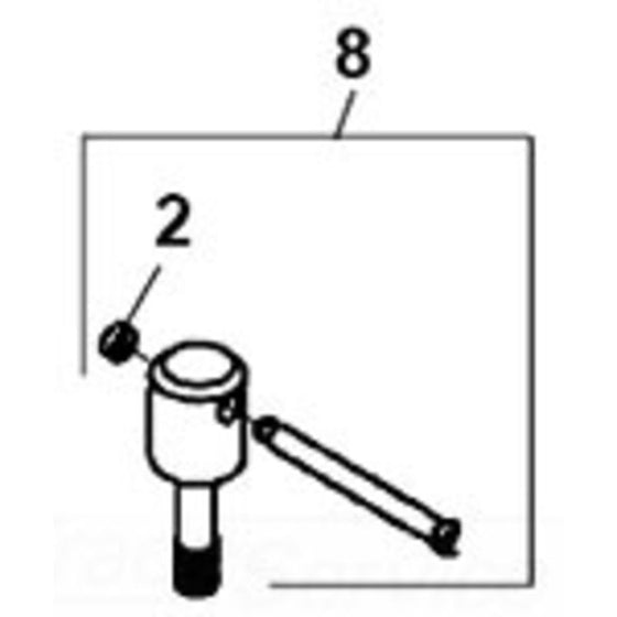 T-Screw Fasteners - 10" Length, 0.7" Height, 6.3" Width, Durable & Reliable Assembly Tool