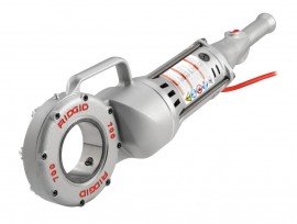 700 Power Drive - Heavy-Duty Handheld Tool for 1/8" to 2" Pipe, Reversible Threading