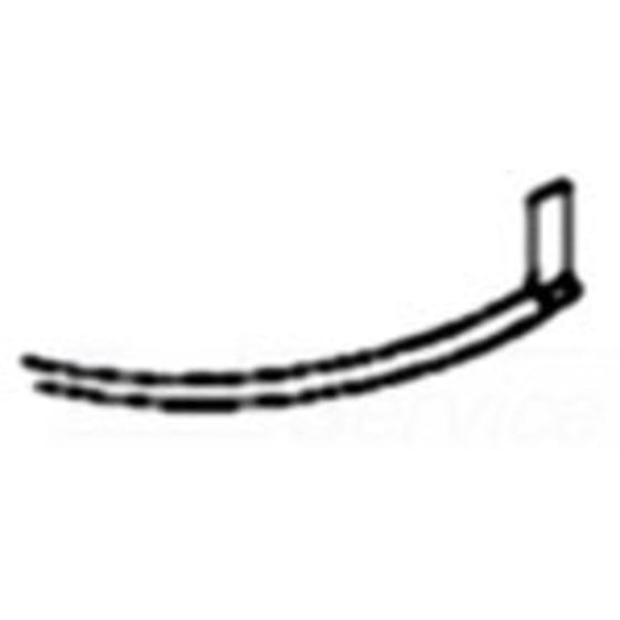 16" Black Lead Brush - Durable Wire Cleaning Tool for Efficient Debris Removal