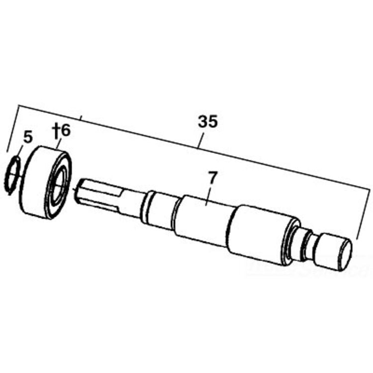 Drive Shaft Assembly for 2 to 6-Inch Pipe - Durable and Reliable Performance