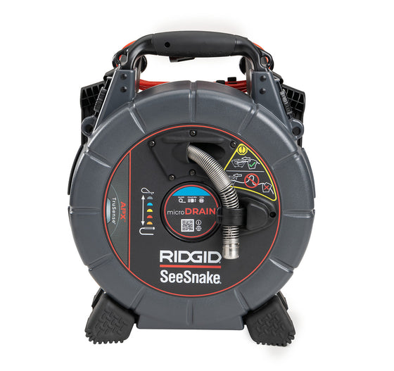 SeeSnake MicroDRAIN 22mm Drain Inspection Camera with 65ft Cable, WiFi, LED Lights, 640x480