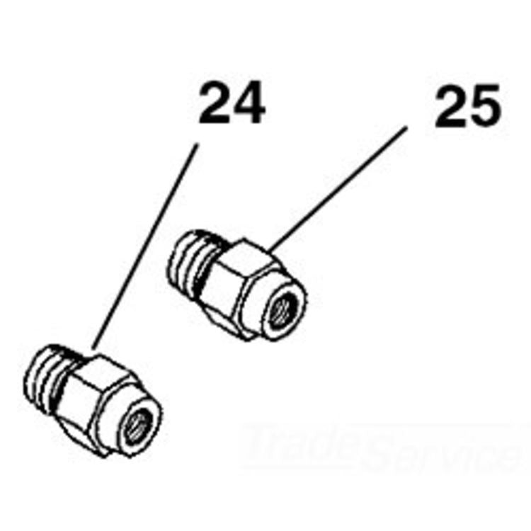 1/2" x 1/2" Inlet Adaptor - Durable, Compact Design for Efficient Connections