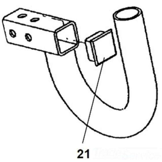 1-1/4" Square Plastic Plug - Durable, Leak-Proof Seal for Pipes and Fittings