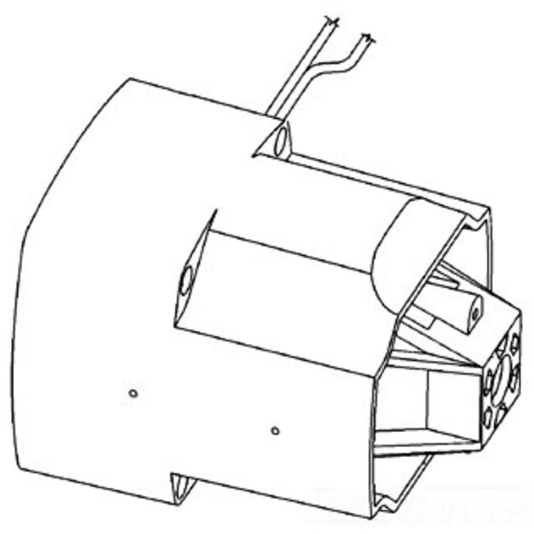 HC450 Motor Housing - Durable, High-Performance Replacement Part for Efficient Operation