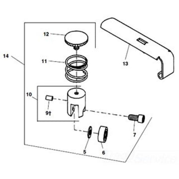 Asm Top Roller Holder - Durable, Reliable Support for Efficient Tool Use