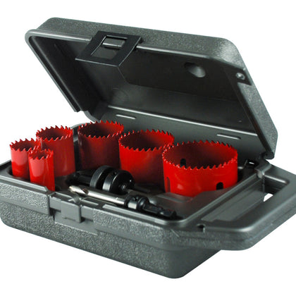 1249 Electric Hole Saw Kit - Versatile Cutting Tool for Precision Drilling