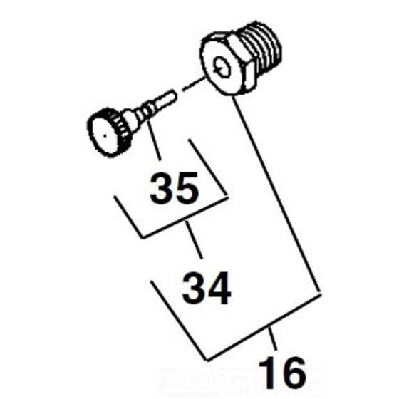KJ3000 Adjustable Stem - Compact 2" Length, 0.75" Height & Width for Versatile Use