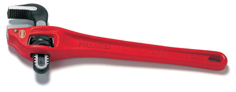 18" Heavy-Duty Offset Pipe Wrench - Durable Grip for Plumbing & Mechanical Tasks