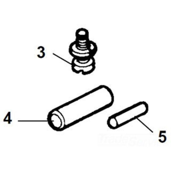 Pack of 5 Durable Screws with Washers for Reliable Fastening Solutions