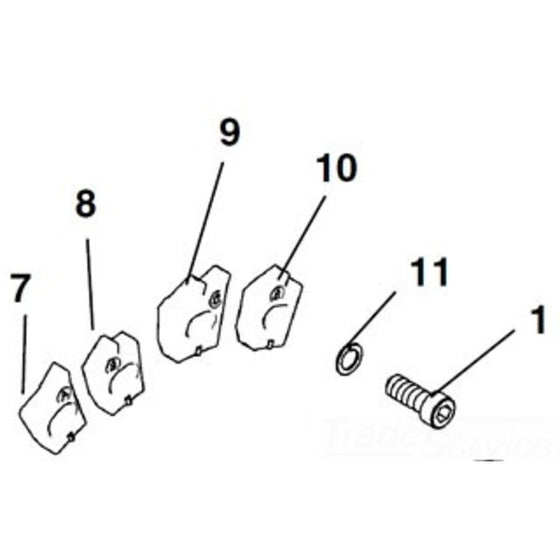 Block, Position C - Durable Construction for Secure Alignment and Support