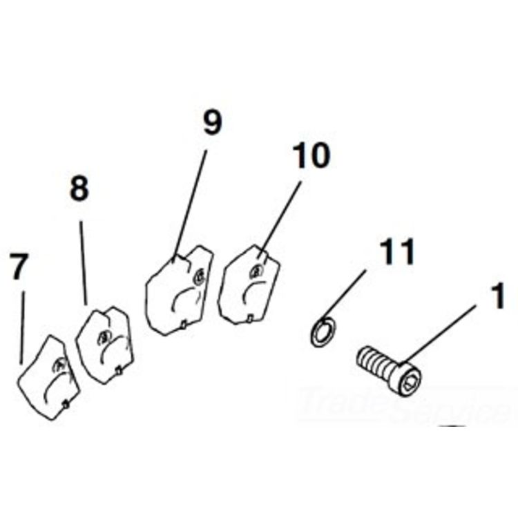 Block, Position C - Durable Construction for Secure Alignment and Support