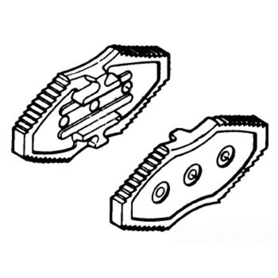 Replacement Jaws for 3231 Tong - Durable and Reliable Tool Accessory Set