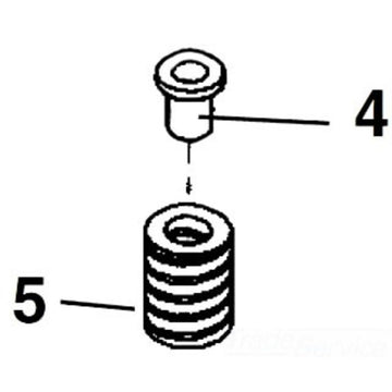 Steel Ball Holder Assembly for K-3800, K-6200, K-750, K-7500 Drain Cleaning Machines