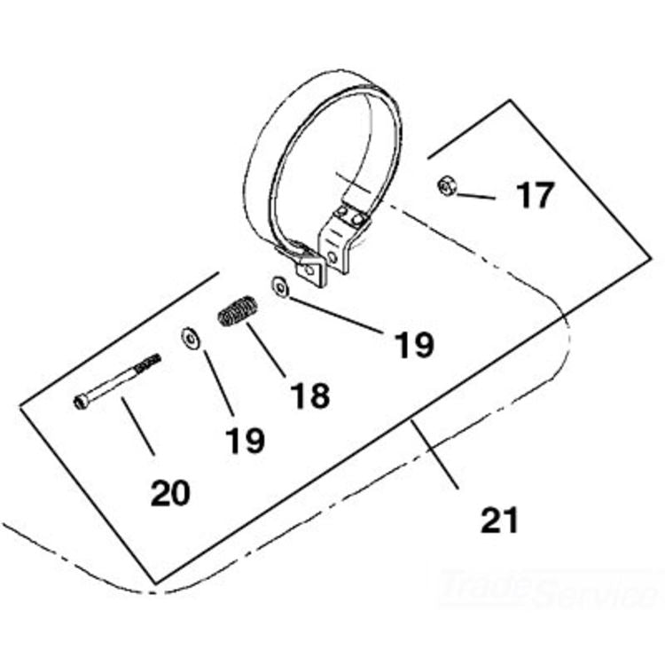 Brake Band Assembly - Durable, High-Performance Replacement Part for Tools