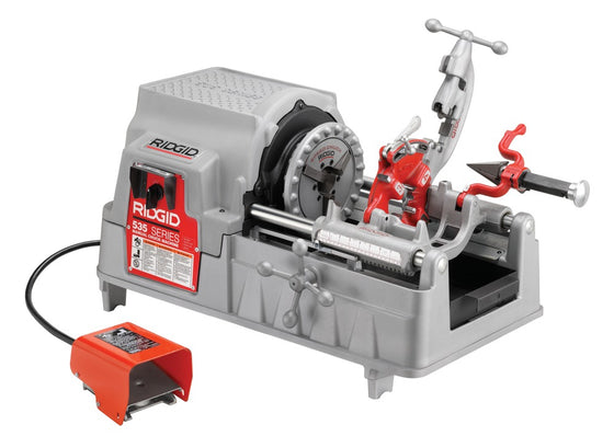 535M 115V Pipe Threading Machine - 54 RPM, 811 NPT, Durable & Efficient Performance
