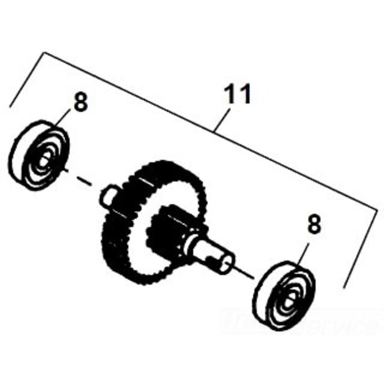 1st Intermediate Gear Assembly - Precision Engineered Replacement Gear