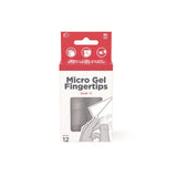 LEE 41030 Micro-Gel Fingertips, Size 11, Small, Clear, 12/Pack
