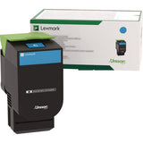 Lexmark 80C00CG 80C00CG Toner, 1,000 Page-Yield, Cyan