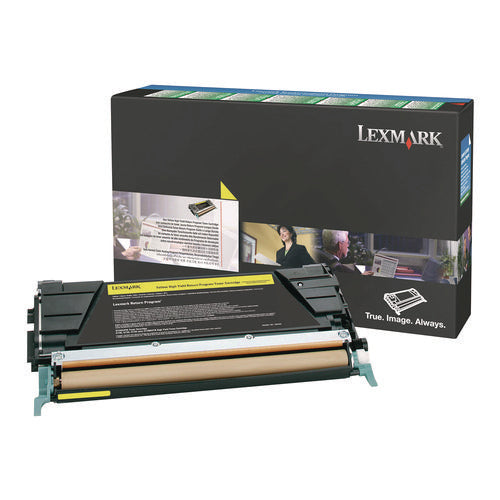 Lexmark X746A4YG Toner,X746/748,Taa Rtn,Yl