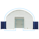 Front Panel with Winch Door for W20' Container Shelter