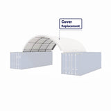 Cover Replacement for Container Shelter