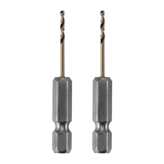 2PC 1/16" BLK/GLD Bit, 5/Pack