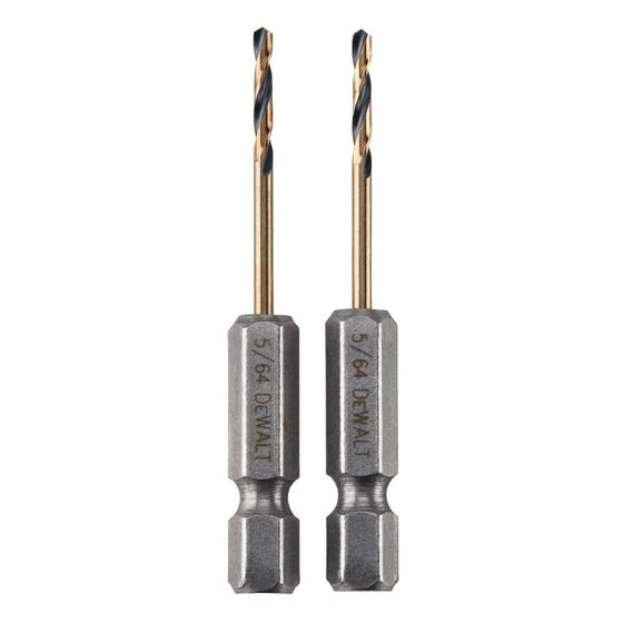 2PC 5/64" BLK/GLD Bit, 5/Pack