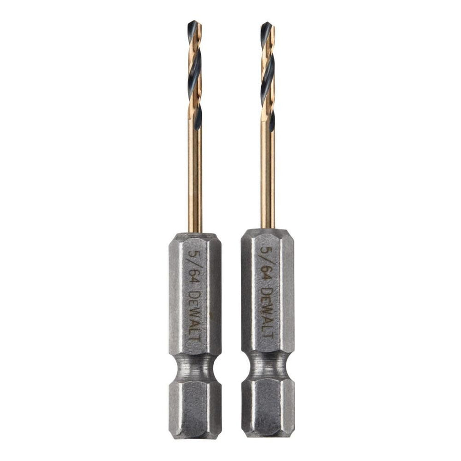 2PC 5/64" BLK/GLD Bit, 5/Pack