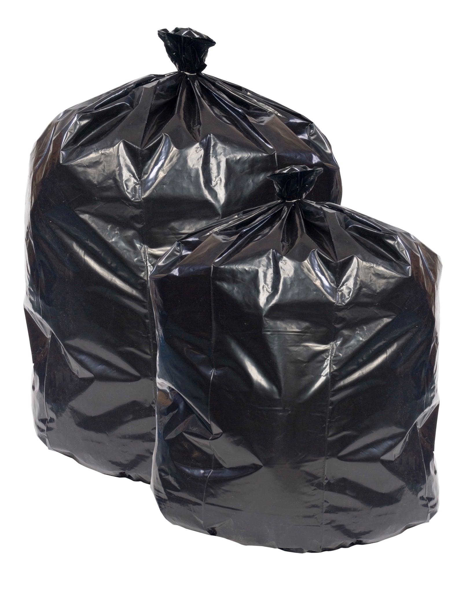 EC445515K 44x55 1.5 Mil Black Can Liner 56 Gallon 100/CS