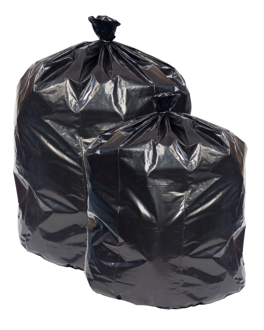 EC445515K 44x55 1.5 Mil Black Can Liner 56 Gallon 100/CS