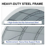Reinforced 20'x40' Double Truss Container Shelter