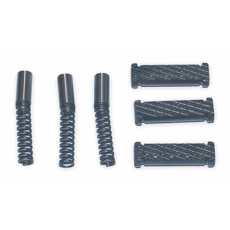 300 Jaw Insert Set - 3-Piece for Pipe & Bolt Threading Machines, Compatible with 300 Series